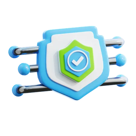 Cyberassurance  3D Icon