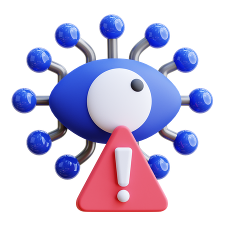 Cyber-Eye-Fehler  3D Icon