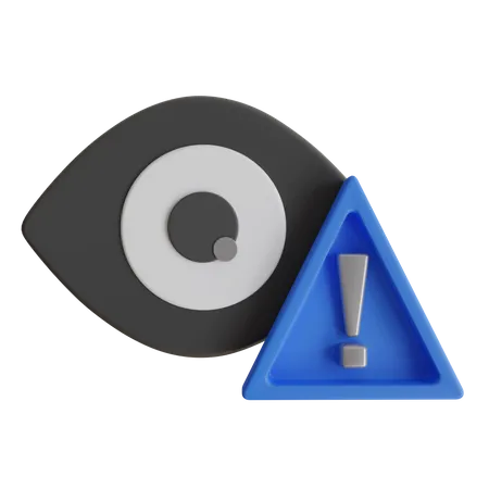 Cyber-Eye-Fehler  3D Icon