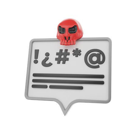 Cyber-Bedrohung  3D Icon