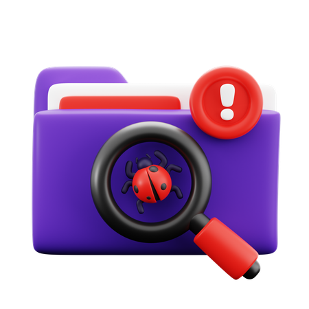 Cyber-bug  3D Icon