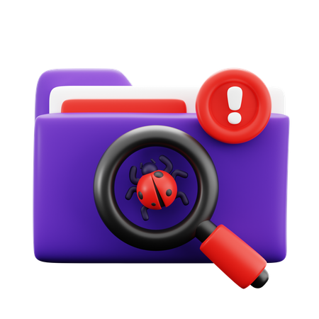Cyber-bug  3D Icon