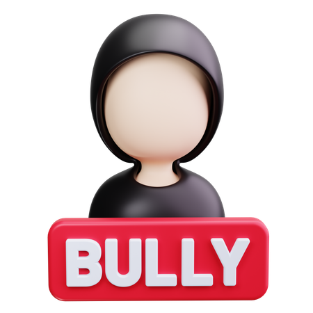 Cyber Bullying  3D Icon