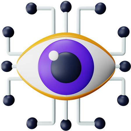 Cyber Eye  3D Icon