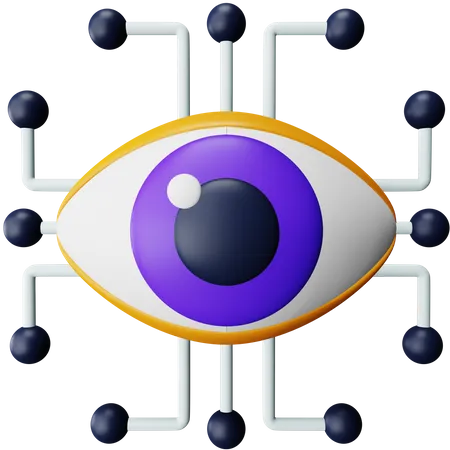 Cyber Eye  3D Icon