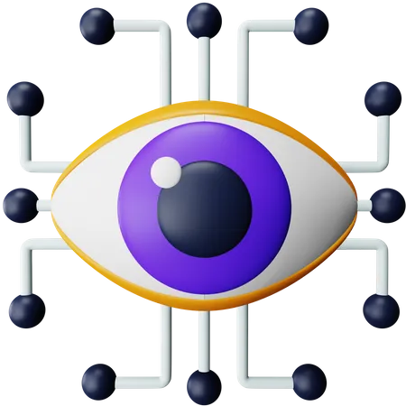 Cyber Eye 3D Icon