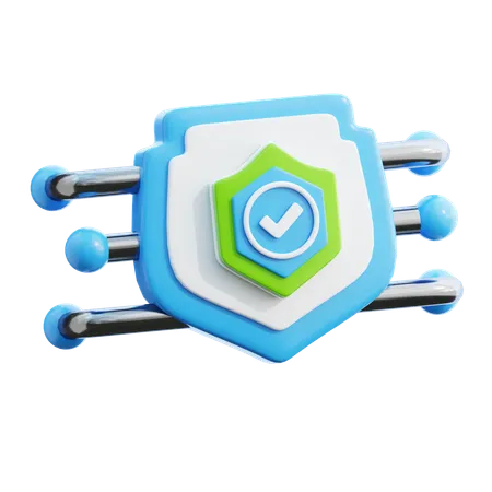 Cyber Insurance  3D Icon