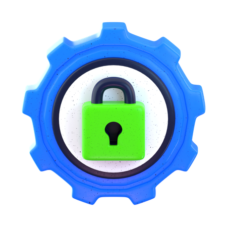 Cyber Maintenance  3D Icon