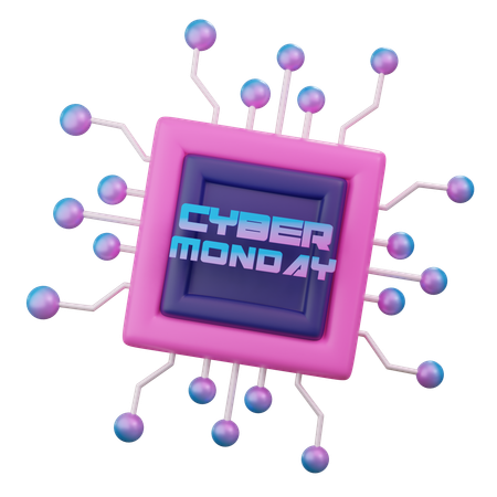 Cyber Monday  3D Icon