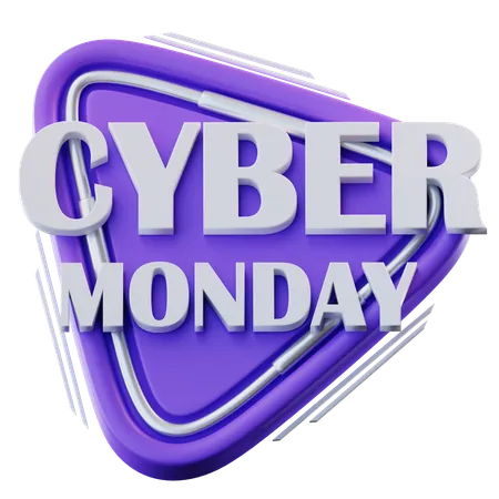 Cyber Monday  3D Icon