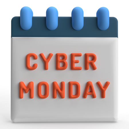 Cyber Monday  3D Icon