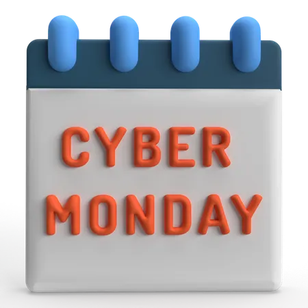 Cyber Monday  3D Icon