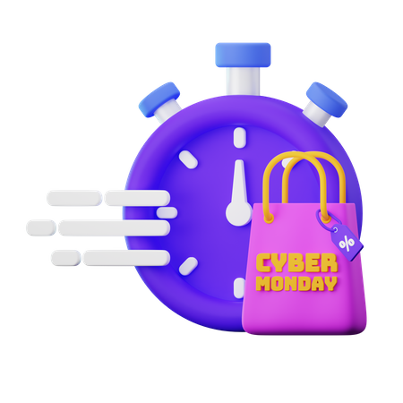 Cyber Monday Sale  3D Icon