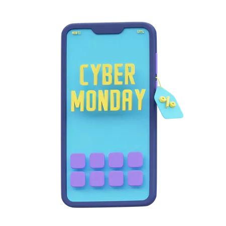 Cyber Monday-Angebot  3D Icon