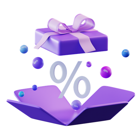 Cyber Monday Special Discount  3D Icon