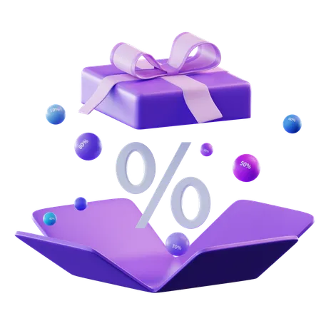 Cyber Monday Special Discount  3D Icon