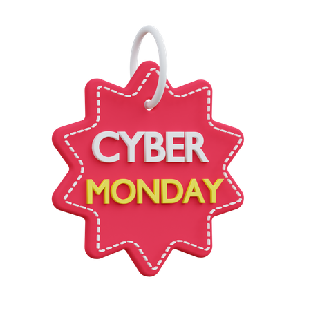 Cyber Montag  3D Icon