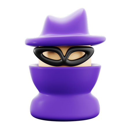 Cyber pirate informatique  3D Icon