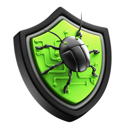 Cyber Security  3D Icon