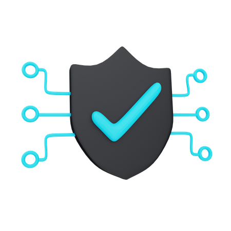 Cyber Security 2  3D Icon