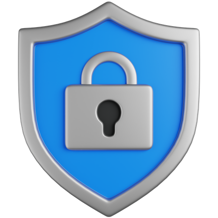 Cyber Security  3D Icon