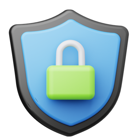 Cyber Security  3D Icon