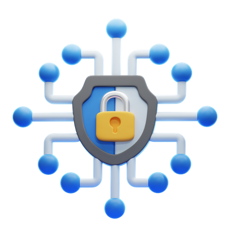 Cyber Security  3D Icon