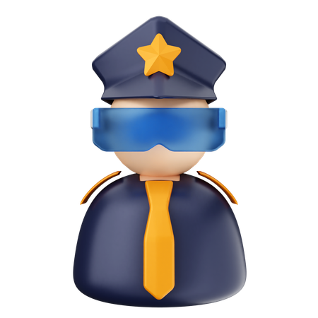 Cyber Security Protection  3D Icon