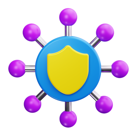 Internet-Sicherheit  3D Icon