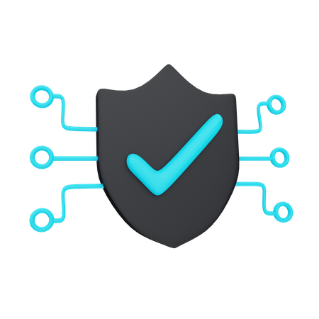 Cyber-Sicherheit 2  3D Icon