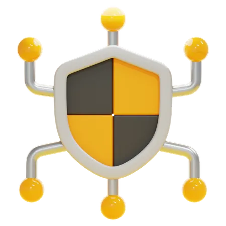 Internet-Sicherheit  3D Icon