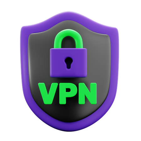 Cyber Vpn  3D Icon