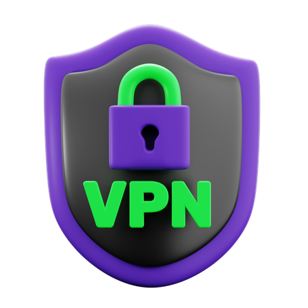 Cyber-vpn  3D Icon