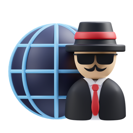 Cybercrime 3D Icon