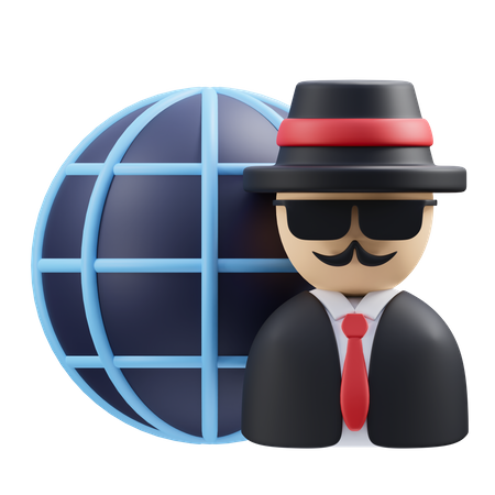 Cybercriminalité  3D Icon