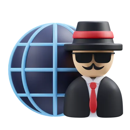 Cybercriminalité  3D Icon