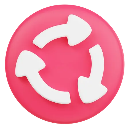 Cycle  3D Icon