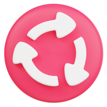 Cycle  3D Icon