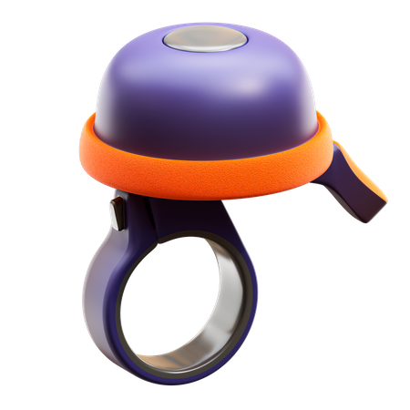 Cycle Bell  3D Illustration