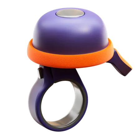 Cycle Bell  3D Illustration