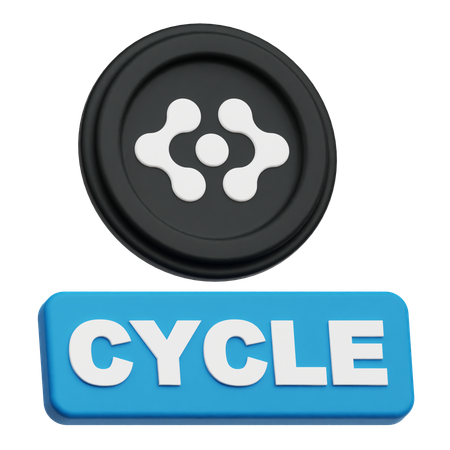 Cycle d'alliance de la superintelligence artificielle  3D Icon