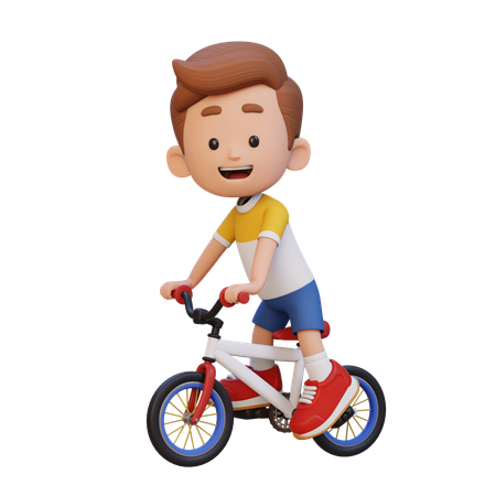 Cycle d'équitation pour enfant  3D Icon