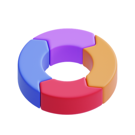 Cycle Diagram  3D Icon