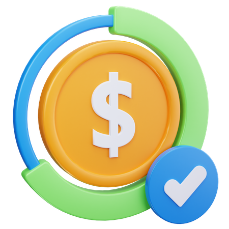 Cycle financier  3D Icon