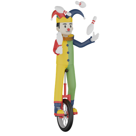 Cycle Performance  3D Illustration