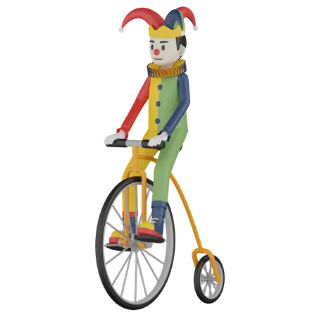 Cycle Performance 3D Illustration