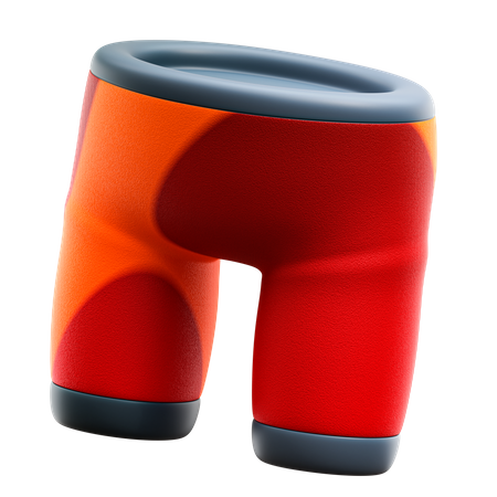 Cycling Pants 3D Illustration