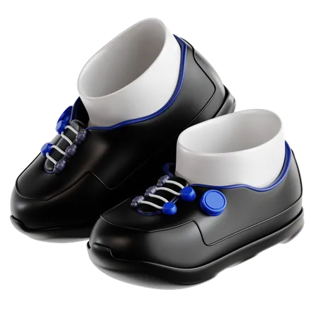사이클링 신발  3D Icon