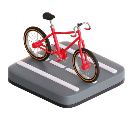 Cycliste  3D Icon