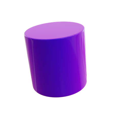Cylinder  3D Icon